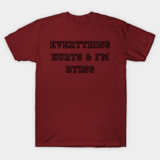 everything hurts T-Shirt